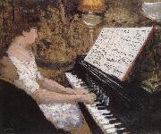 Edouard Vuillard, Piano lady